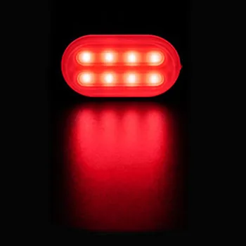 

15000K Signal Light 8 LED Car Motorcycle Urgent 12-24V For SUV 18 modes