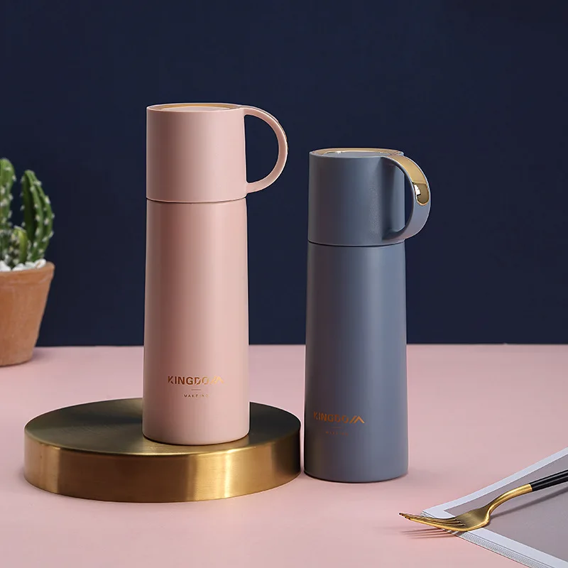 

350ml Thermos Bottle Stainless Steel Insulated Water Bottle Milk Tumbler Portable Vacuum Flask Coffee Mug Travel Cup Lovers Gift