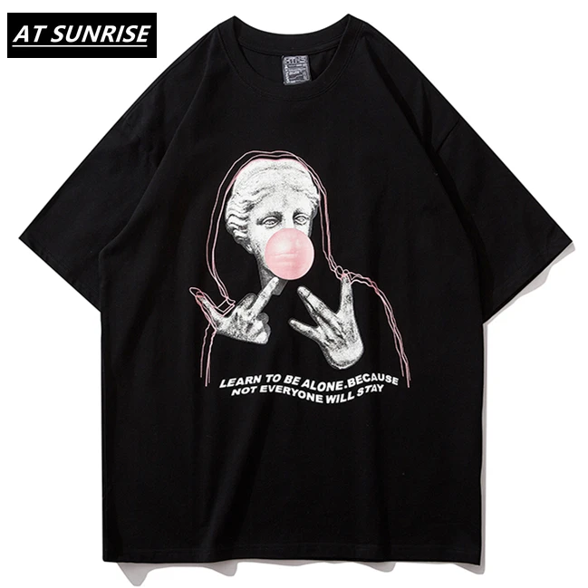 Мужская футболка в стиле хип хоп уличная ретро с изображением Венеры летняя