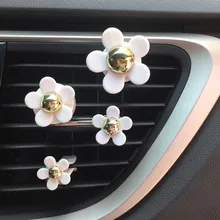 Kongyide Горячая 4 шт. автомобиль Multiflora цветок воздуха на выходе ароматный парфюм клип освежитель воздуха диффузор 8,5