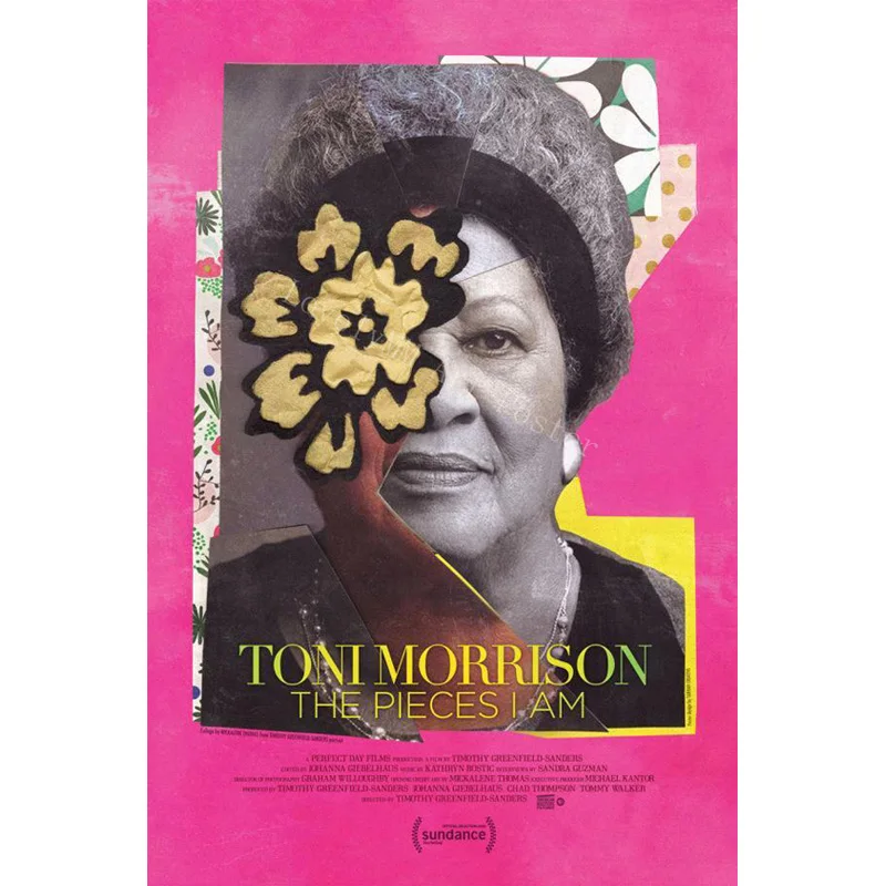D1143 Toni Morrison The Pieces I Am Movie Классическая чудесная шелковая ткань постер