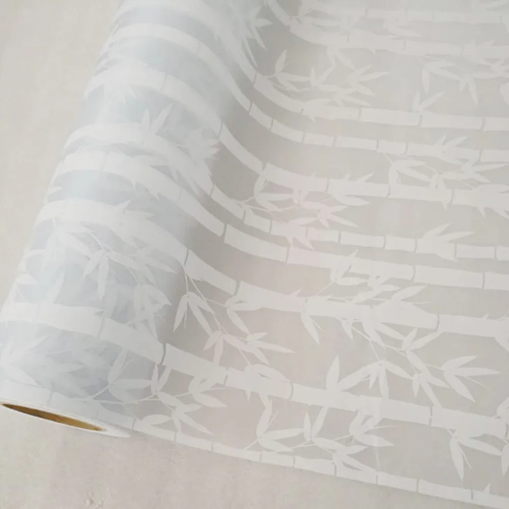 SUNICE белая бамбуковая зернистая стеклянная пленка декоративная пленка для стекол наклейка водонепроницаемая клейкая черная полоса дом