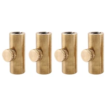 4 шт. Регулируемый целлофановый бесшумный Виолончель волк тон ушел Элиминатор волк тон немой подавитель трубка устранить волк золотистый циферблат