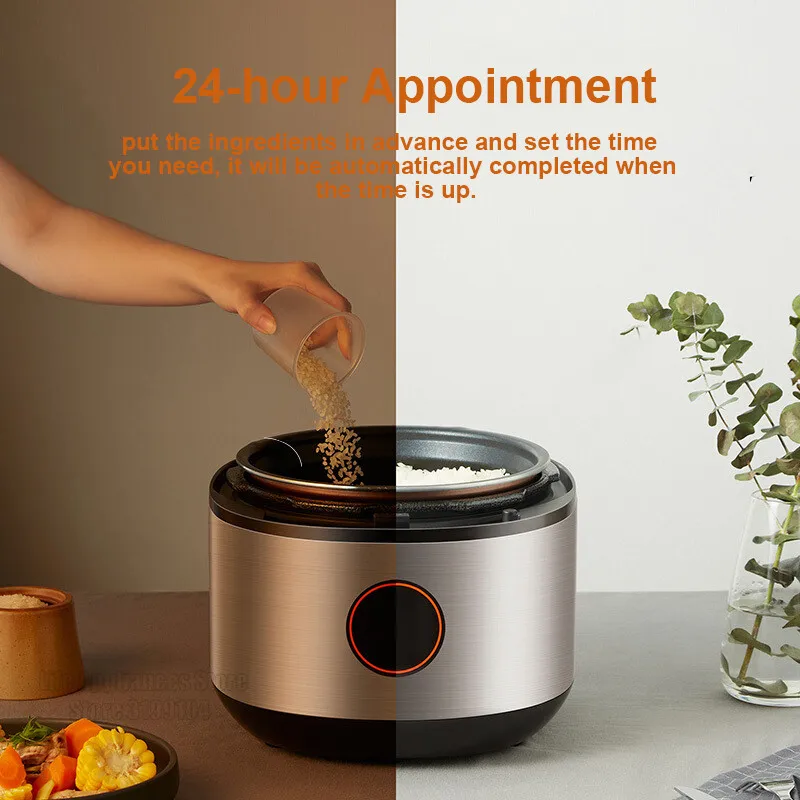 Joyoung Household Pressure Rice Cooker 5L Double Liners Multifunction Cooker 24H Appointment Adjustable Time Pressure