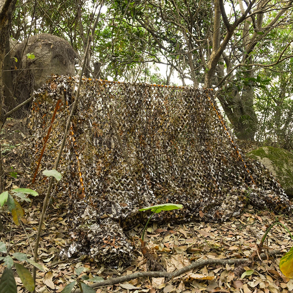 Camouflage Netting Sunshade Net Camouflage Net Bulk Roll Mesh Cover Blind for Hunting Decoration Sun Shade Party Camping Outdoor Camo Netting awning jungle