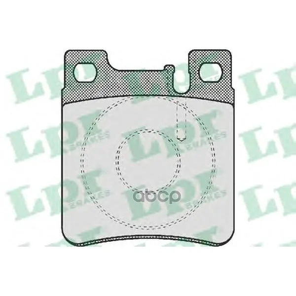 Колодки Тормозные Mercedes W202/203 Amg/210/140 Задние Lpr 05p477 Lpr арт. 05P477