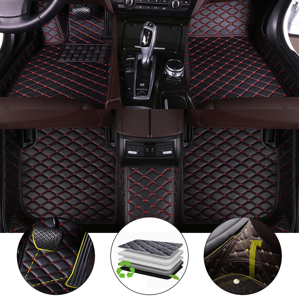 Автомобильные коврики на заказ для BMW серии 2 Coupe F22 2014 2015 2016 2017 2018 кожаные