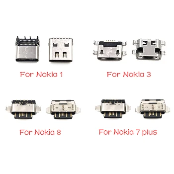 

2pcs Micro Usb Connector Charging Port Jack For Nokia 3 6 7 Plus 8 6.1 7.1 5.1 Plus X5 X6 X7