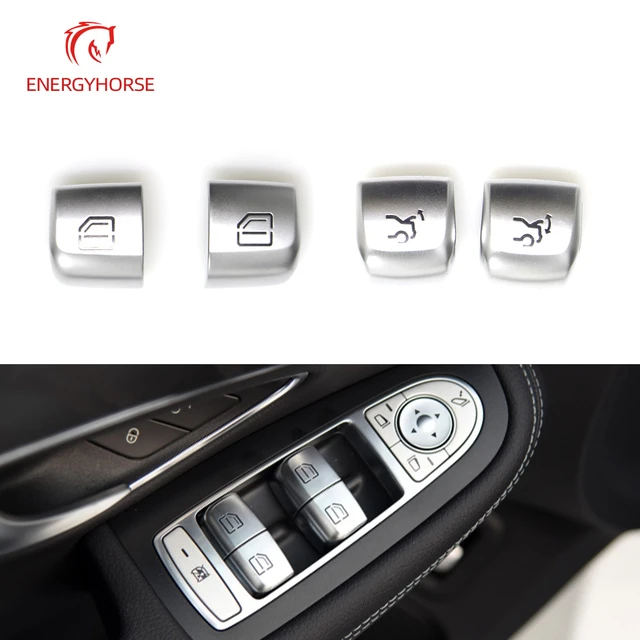 For Mercedes W205 W253 Car Window Switch Repair Button Cover