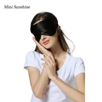 

Silk Sleep Mask & Blindfold, Soft Eye Mask with Adjustable Head Strap, Deep Rest Eye Masks for Sleeping Night Eyeshade