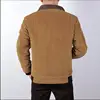 Winter Jacket Men Thick Warm Corduroy Cotton Parkas Men Casual Loose Turn Down Collar Multi Pockets parkas hombre invierno ► Photo 2/6