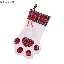 KANCOOLD/модные вечерние носки с орнаментом в виде рождественской елки, когтей, когтей, рождественского Санта-Клауса, Новинка
