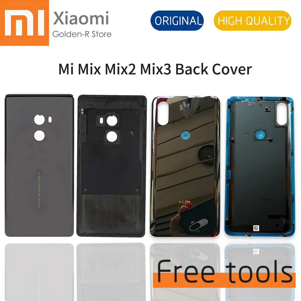 

Xiaomi Mi MiX Battery Cover Rear Door Back Housing Case Replacement Parts For Mix2 Mix3 Xiaomi Mi Mix 2 3 +tools