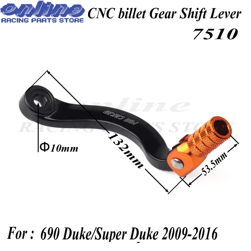 Складной рычаг переключения передач для мотоцикла CNC 690 2009-2017 Enduro R 2014 2015 2016 2017 2018