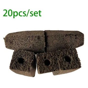 

20pcs Mini Moisturizing Soil Migration Tool Culture Rapid Expansion Plug Pallet Plant Straw Seedling Block Nursery Planting