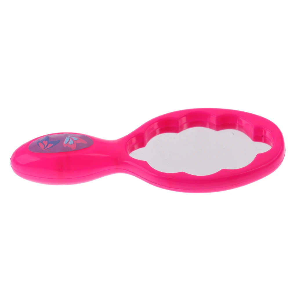 Dolls Bedroom Accessories Makeup Playset (2pcs) Comb Mirror for  Doll Random Color