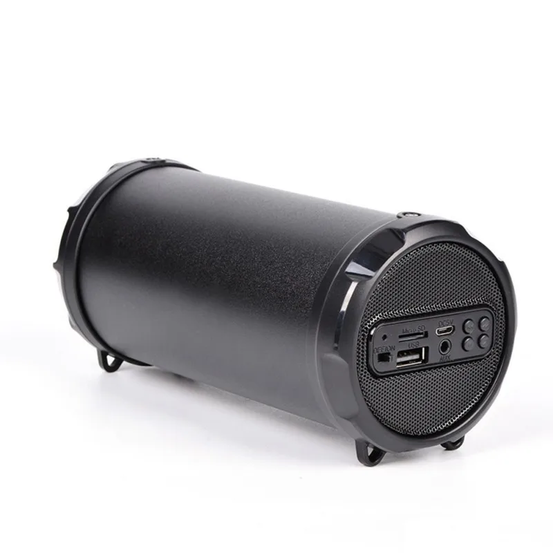 B Беспроводной Boombox Aux стерео система сабвуфер для Iphone/Android портативный Bluetooth HIFI бас динамик - Цвет: B