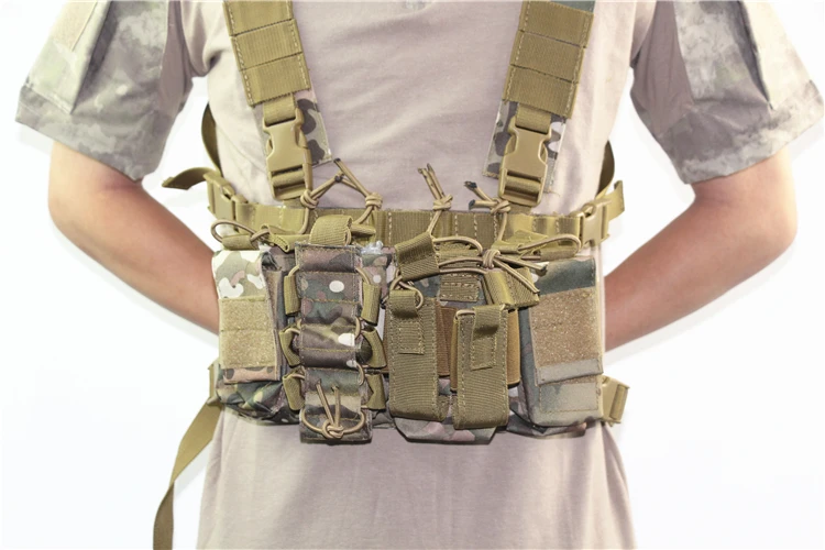 Tactical Vest Airsoft Paintball Carrier Strike chaleco chest rig Pack Military equipment Pouch Duty vest