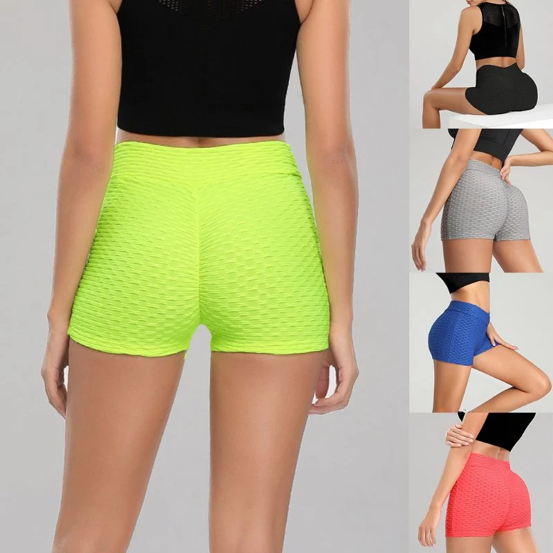 Neon Yoga Shorts