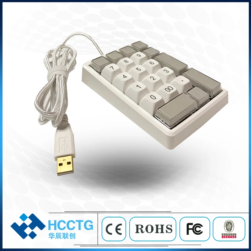 Программируемая клавиатура pos с интерфейсом USB 21 клавиша KB21U