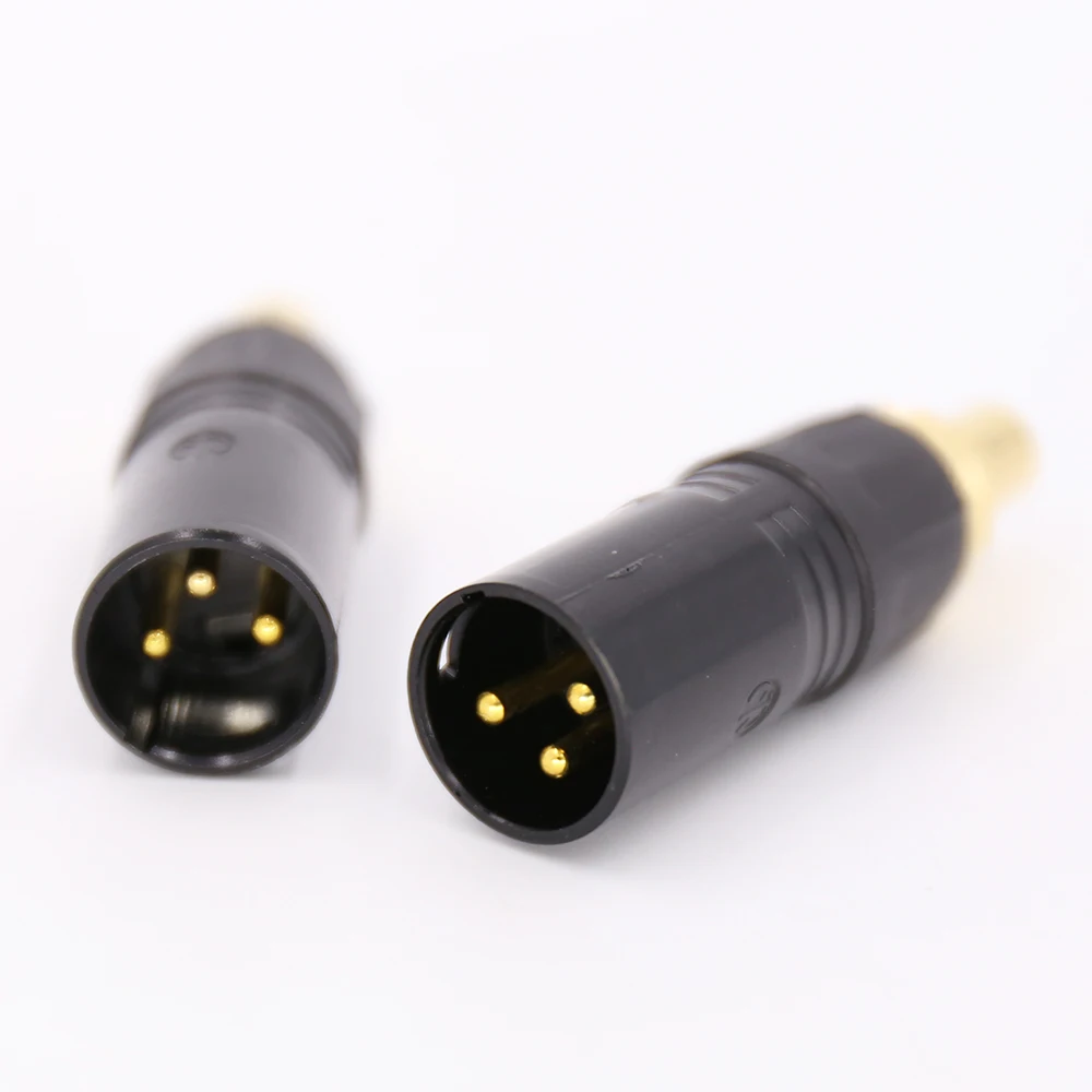 Переходник NEUTRIK XLR папа Мама Позолоченный разъем RCA переходник с на мама