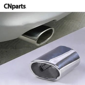 

Auto 1pcs for BMW E90 E91 E92 E93 320d 318i 318d High quality Stainless Steel Car Exhaust Muffler Tip Pipes Cover Accessories