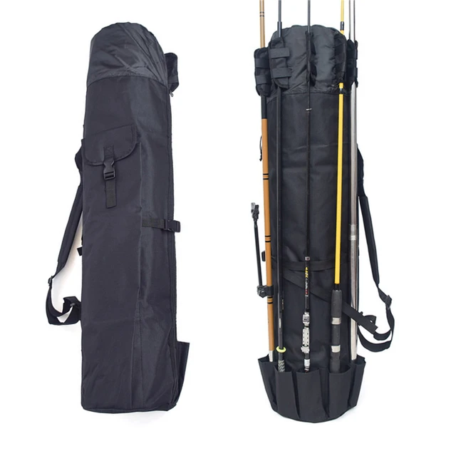 Fishing rod storage bag,Waterproof Fishing Pole Case Bag with