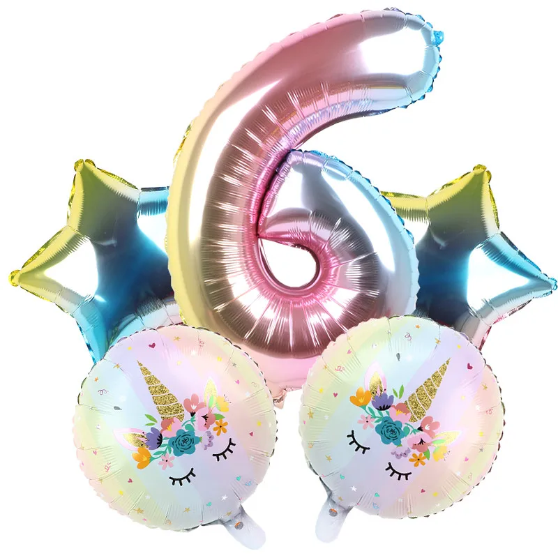 Set de ballons - Licorne