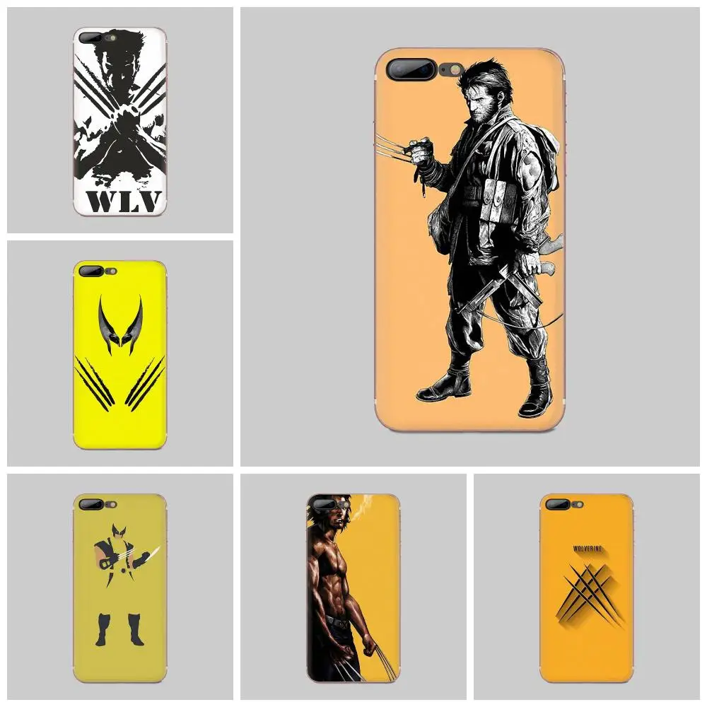 Wolverine Мягкие силиконовые ТПУ прозрачные чехлы Capa для Apple iPhone 4 4S 5 5C 5S SE SE2 6 6S 7 8 11 Plus