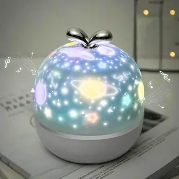 

Changing LED Rechargeable Starry Sky Projector Night Light Universe Colorful Flashing Star Kids Baby Gift Projector Night Lamp