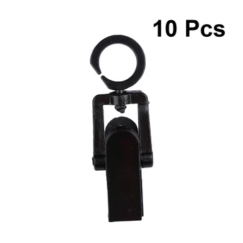 

10pcs Fixed Clips Plastic 360 Degree Multi-function Clothes Clips Photo Clip for Home