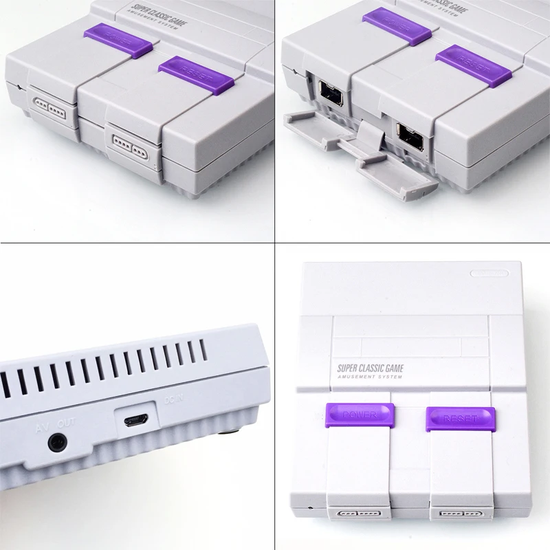 Встроенный 660 игр Супер Мини HD семейный телевизор 8 бит SNES Видео игровая консоль Ретро Классический HD выход HD ТВ портативная игра PlayerGift