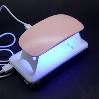 

Nail UV LED Lamp Nails Dryer 6W Nail Dryer Machine For Gel Nail Polish Manicure Set With UV Lamp Nail Tool