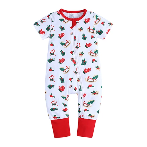 New Plush Baby Girls Boys Romper For Newborns Bodysuit Babies Cartoon Double Zipper Toddler Jumpsuit Infant Pajamas 3-24 Months Baby Bodysuits medium Baby Rompers