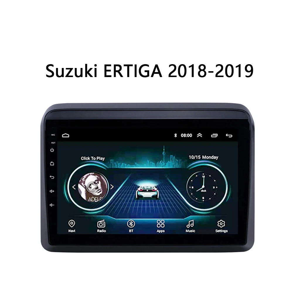 

9" Android 8.1 Car Navigation Multimedia Player HD 2.5d Screen support Wifi rear camera for 2018-2019 Suzuki ERTIGA