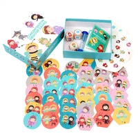 Logic Game Children Matching Toys Character Pattern Color Matching Board Games Memory Concentration Training Educational Toys 1