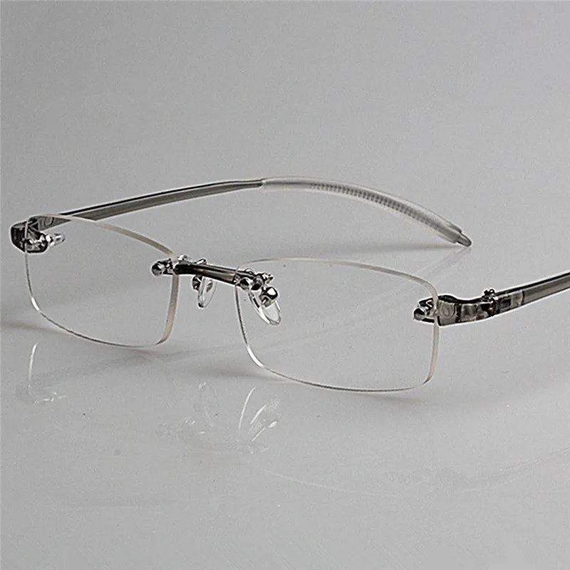 Очки для чтения прозрачные без оправы 50 75 125 175 225 100 400 R002|eyewear reading|glasses teeglasses suit |