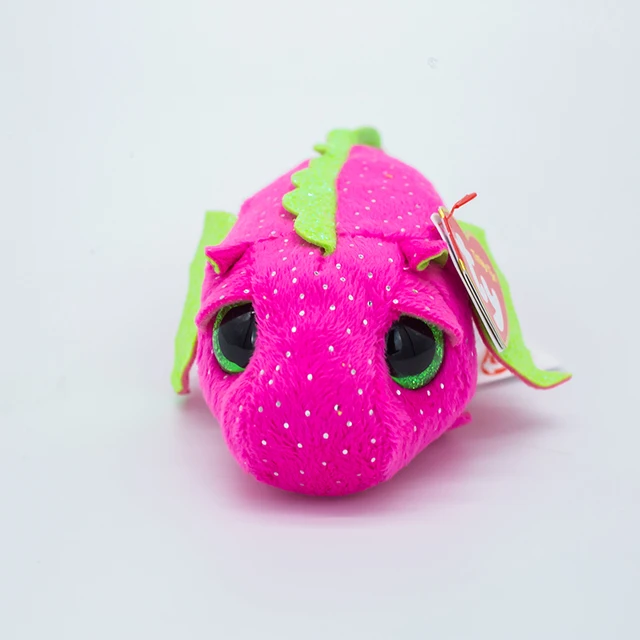 Ty Big Eyes Cute Ragdoll Plush Toy Mobile Phone Screen Wipe Mouse Crocodile Unicorn Owl Collection Doll Boy Girl Birthday Gift black