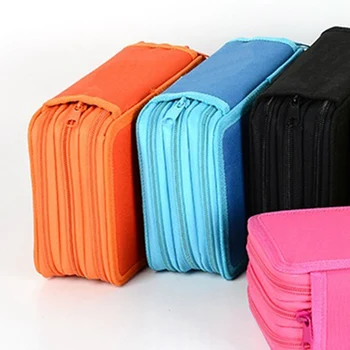 

New 3-layer Large-capacity High Quality Useful Pencil Case Colorful Kawaii Multi-function Pen Box Office School Stationery