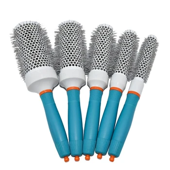 

Roller Comb Professional 5 Size Hair Dressing Brushes High Temperature Resistant Round Comb Hair Styling Tool Hairbrush