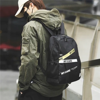 

Unique Cool Style Design Men's Backpack High Quality Oxford Male Bag Fashion School Backpacks for Teenagers Notebook Backpack