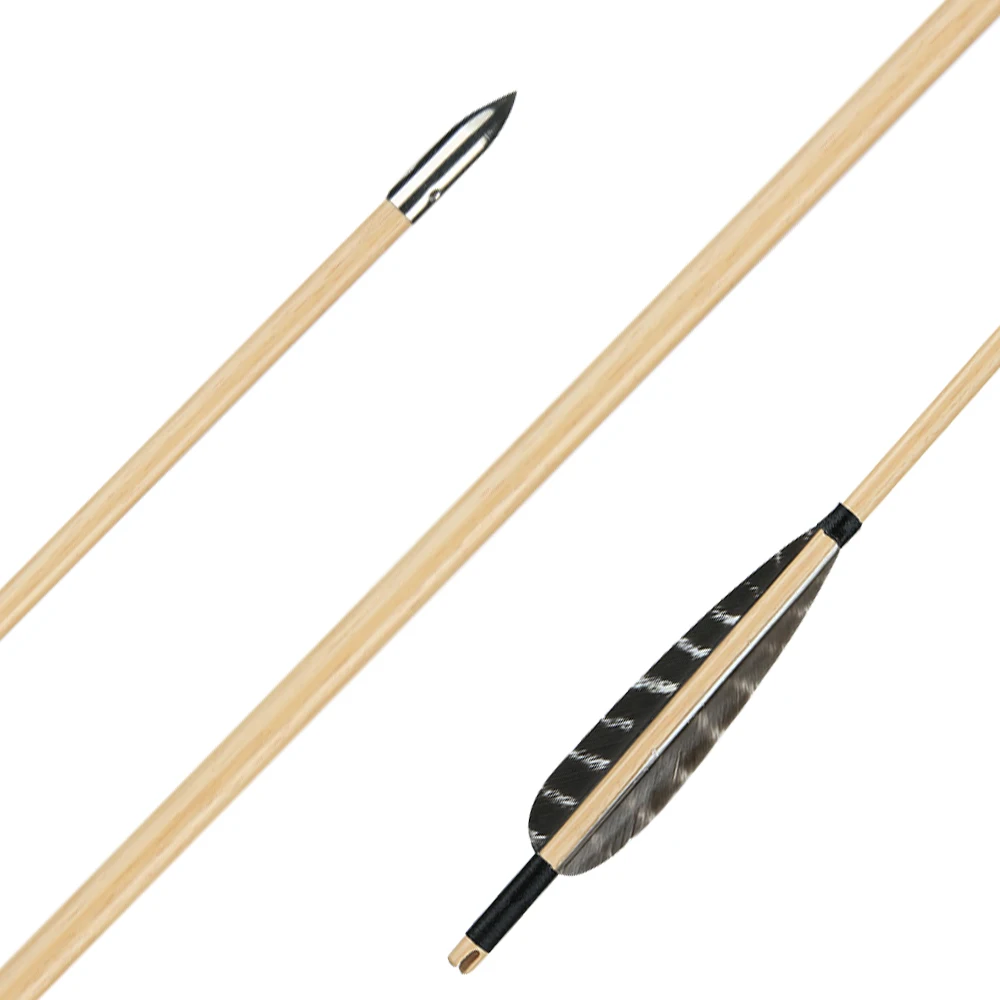 Стрельба из лука луки и стрелы деревянные кедр для охоты 24 шт|bows and|arrow for huntingwood arrows