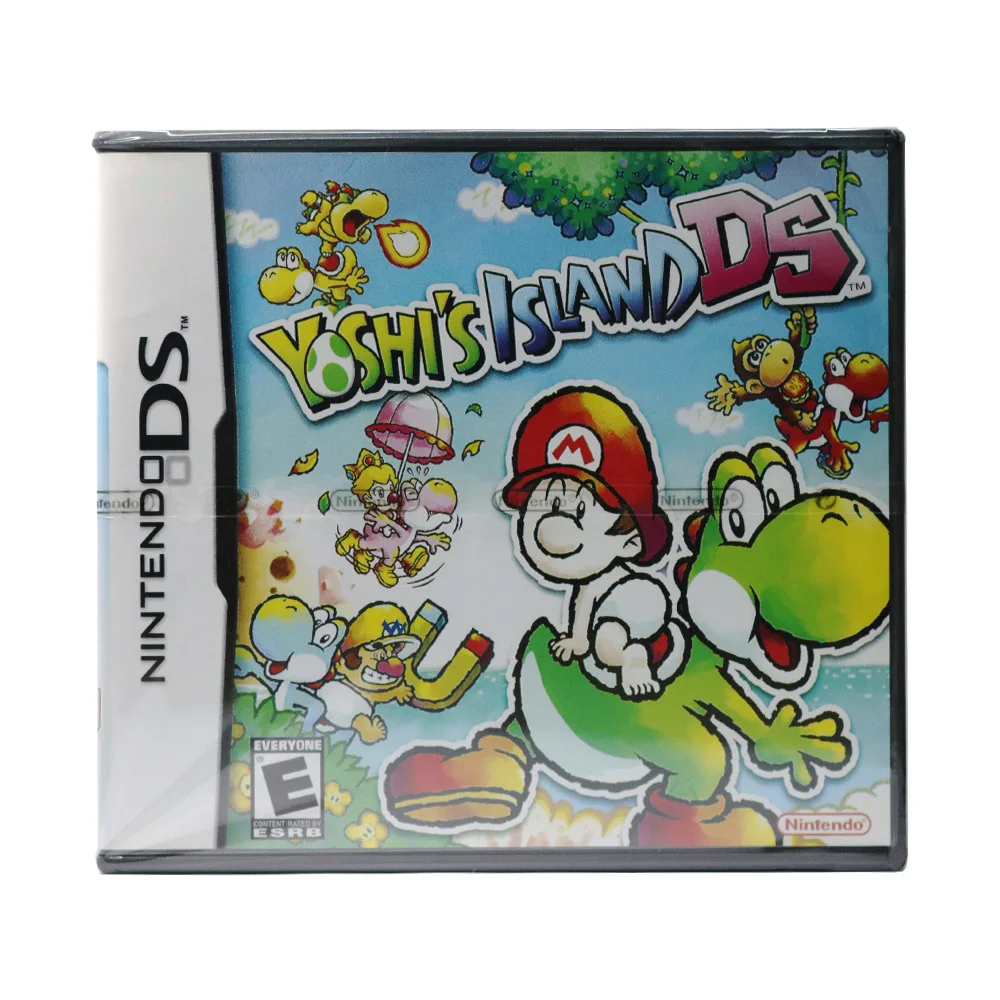 Картридж DS для видеоигр карта Yoshis Island ds Nintendo детская игрушка рождественский