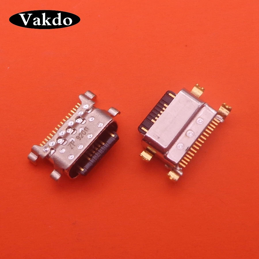 10 шт. Type C USB зарядка розетка зарядное устройство Порт Разъем для Xiaomi Poco F2 Pro
