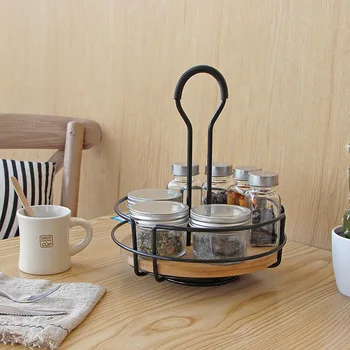 

Rotating Shelves Simple Creative Kitchen Organize Storage Multifunctional Iron Home for Kitchen Living Room Bedroom Storage