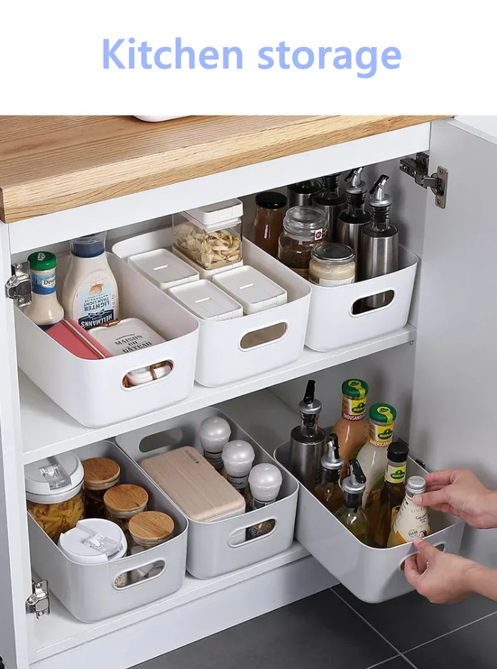 Étagère de Rangement sous évier, 2 Niveaux sous évier de Salle de Bain Organisateurs et