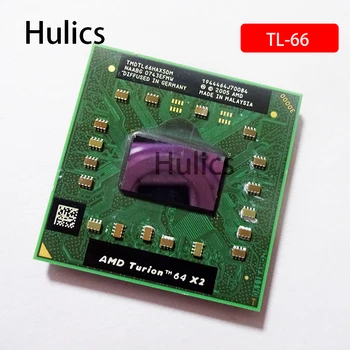 

Hulics Original AMD cpu laptop Turion TL-66 TMDTL66HAX5DM TMDTL66HAX5DC CPU 2.3GHz Socket S1 S1g1 Dual-Core Laptop tl66 TL 66
