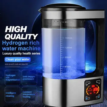 

2L Rich Hydrogen Water Bottle Alkaline Water Ionizer Machine Water filter Drink Hydrogen Water Generator 110V/220V