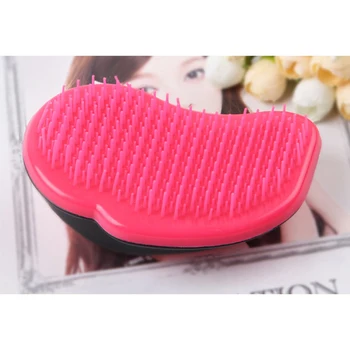 

2 PCS Tangled Hair Brush Mouse Type Anti-Static Hair Comb Portable Hair Styling Salon Beauty Tools Detangling Hairbrush