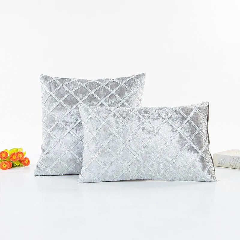 Высококачественная наволочка для дивана, 1 шт., чехол для подушки, популярная для автомобиля, декоративная подушка для дома - Цвет: Grey